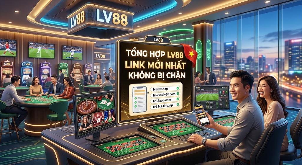 Tổng Hợp LV88 link Mới Nhất Không Bị Chặn
