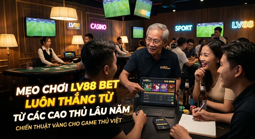 Mẹo Chơi LV88 bet Luôn Thắng Từ Các Cao Thủ Lâu Năm